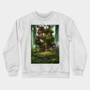 Green House created with AI software. Crewneck Sweatshirt